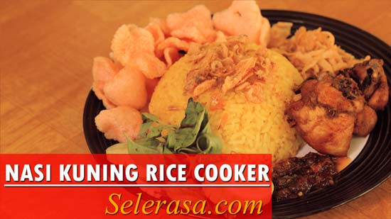nasi kuning ricecooker