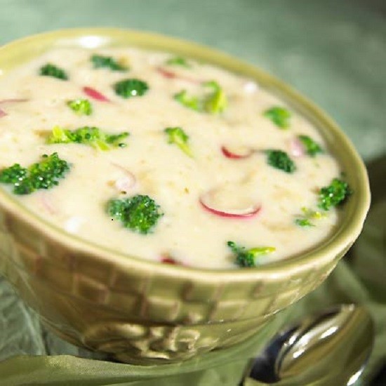 cream soup brokoli