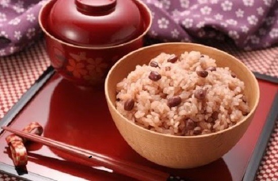 Hasil gambar untuk beras merah khas jepang