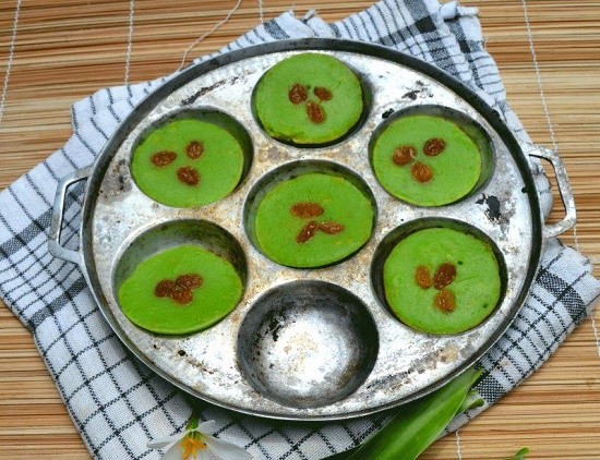 Resep kue lumpur pandan hijau